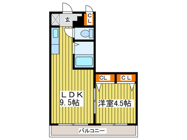 サンパレスＮ１８の物件間取画像